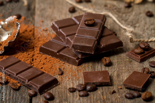 Cocoa Powder and Dark Chocolate