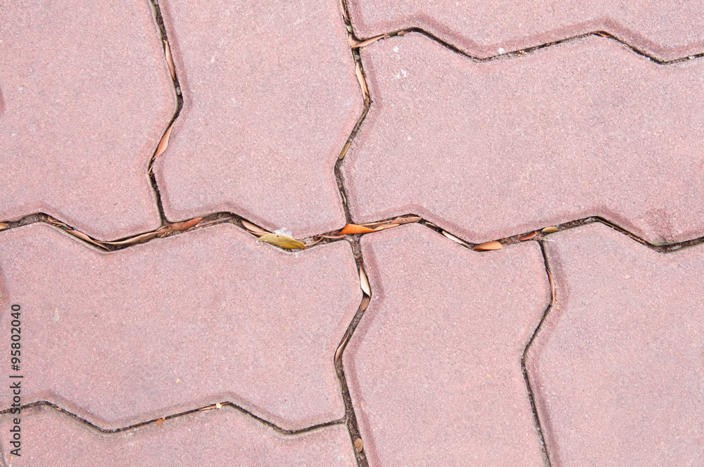 Obraz premium old brick floor texture