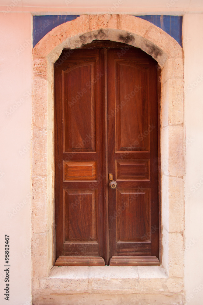 door of a house