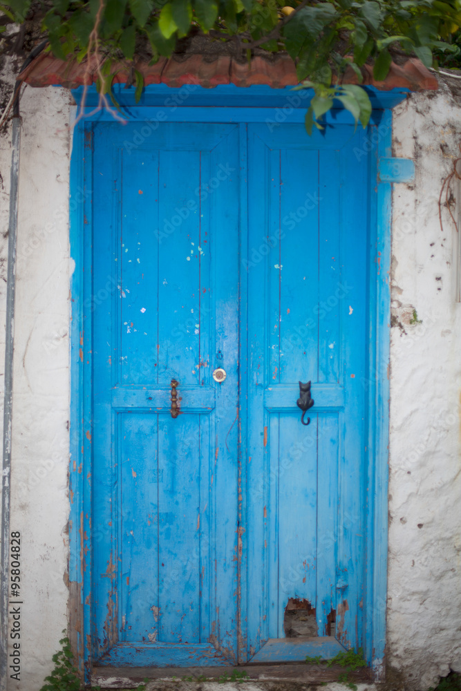 door of a house