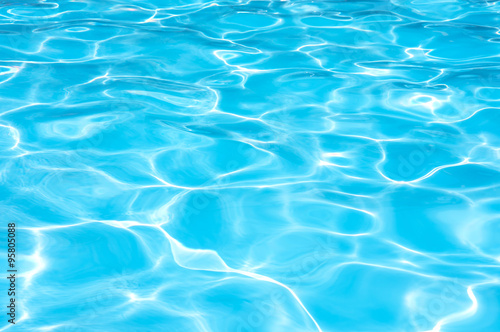 Clean and Bright Water in swimming pool