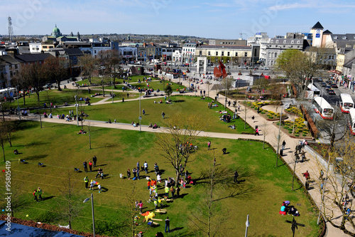 Foto Eyre Square, Galway City, Ireland