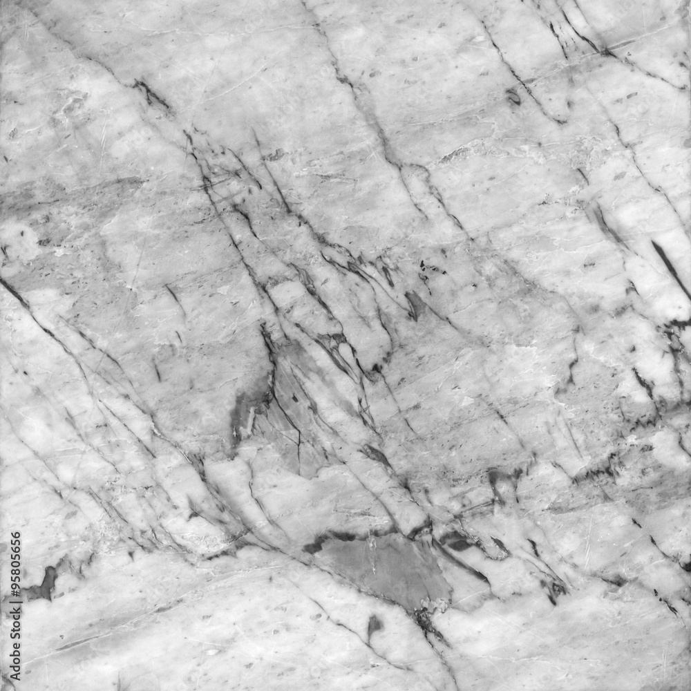 Naklejka premium White marble texture background pattern with high resolution.