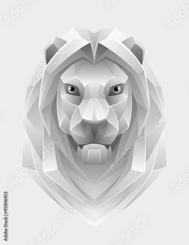 Fototapeta Naklejka Na Ścianę i Meble -  Lion head