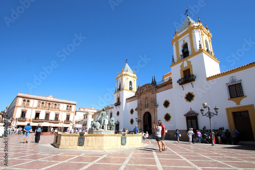 Ronda / Plaza Del Soccoro - Andalousie (Espagne) photo