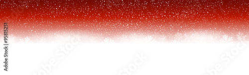 red christmas background panorama
