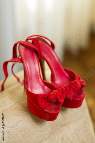 wedding Bride's Shoes photo