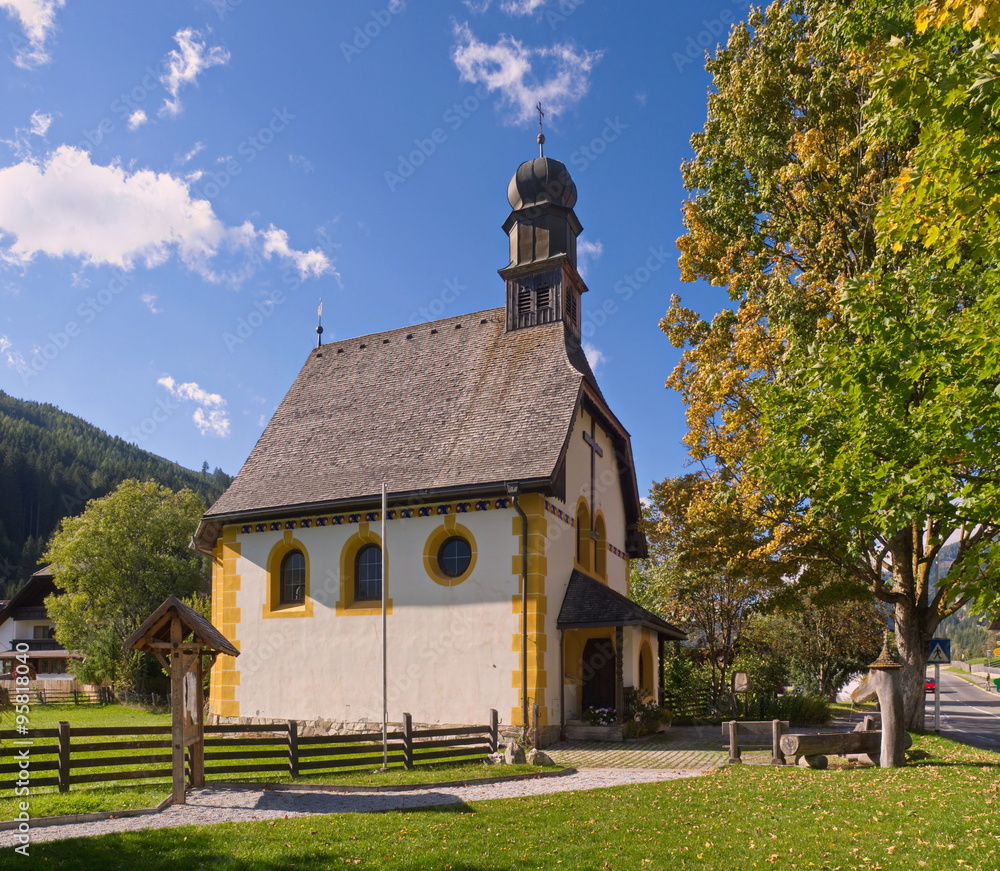 Filialkirche Herz Jesu in Oberweißburg bei St. Michael im Lungau / Salzburg / Österreich