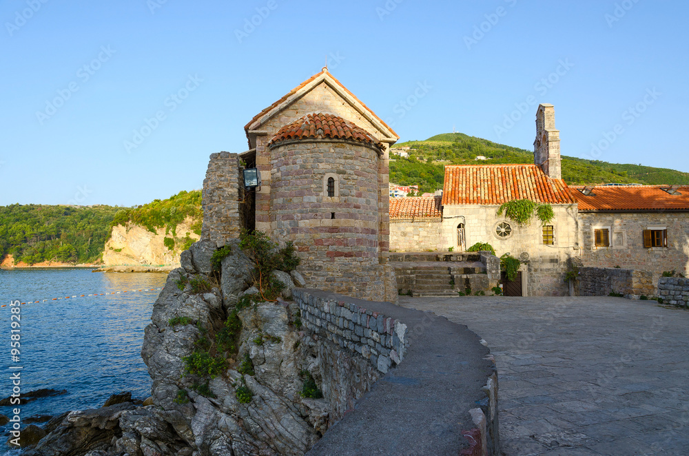 The Old town in the morning, Budva, Montenegro