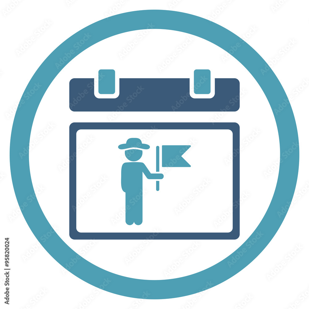 Fotografie National Holiday Date Icon