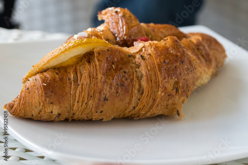 Brioche per la colazione photo