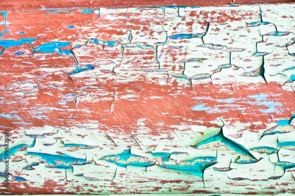 Fototapeta premium Peeling paint