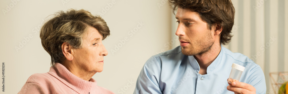 Obraz premium Medicine for woman