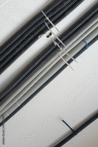 Laid protection hose for electrical wires