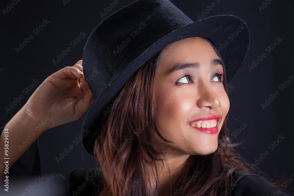 Portrait of beautiful Asian girl Portrait of beautiful Asian girl