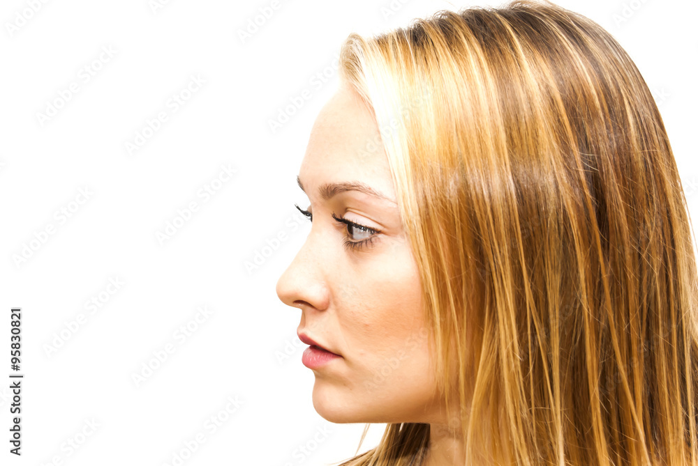 Portrait of Beautiful Young Woman Portrait of Beautiful Young Woman