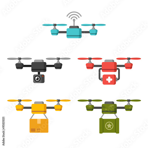 Air drone uses