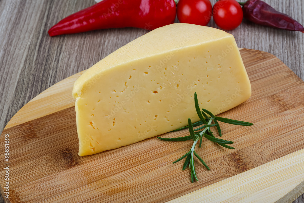 Yellow cheese triangle Yellow cheese triangle