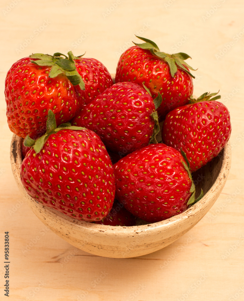 strawberries on the table strawberries on the table