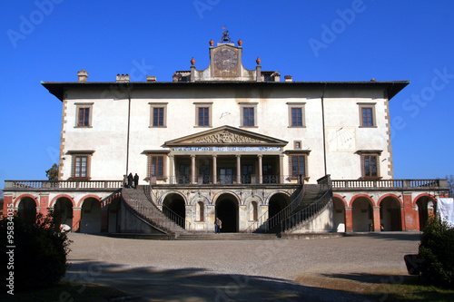 Italia,Toscana, la Villa Medicea di Poggio a Caiano.