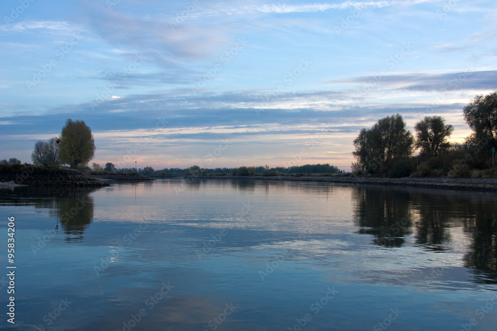 The river IJssel The river IJssel
