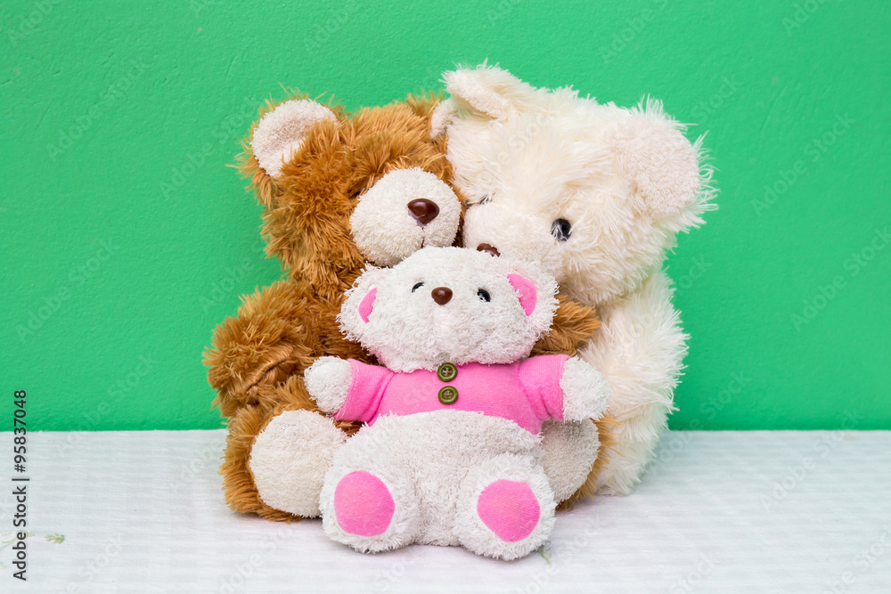 Teddy bear family Teddy bear family