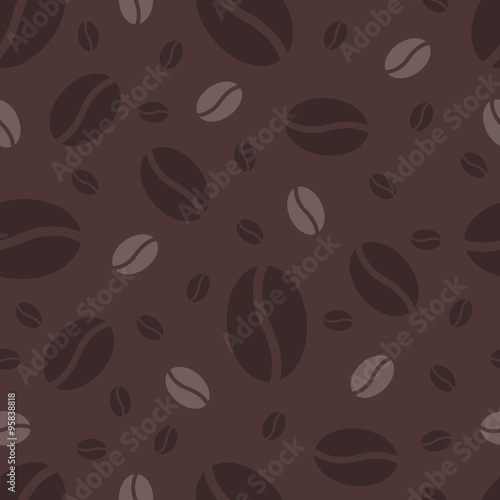 coffe seamless pattern