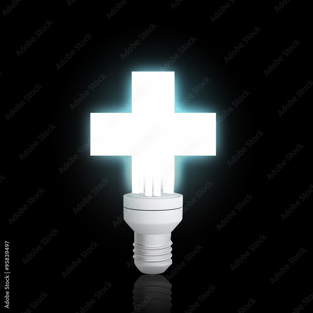 Obraz premium Electric light bulb