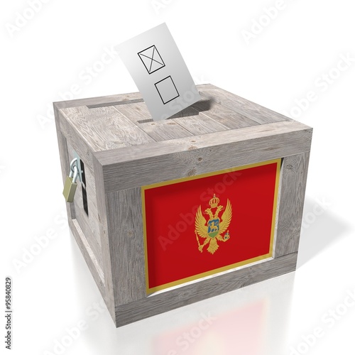 Voting in Montenegro