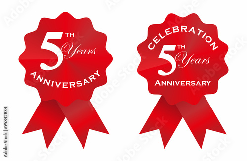 5th Year Anniversary Badge
