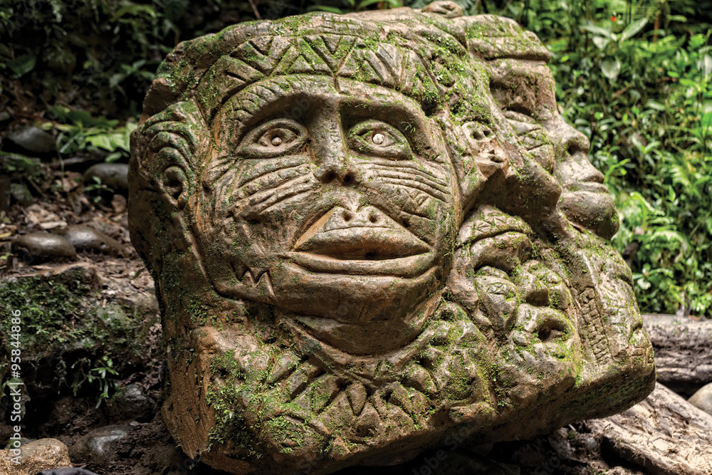 Ancient Pre Columbian Statue