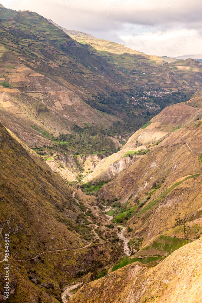 Devils Nose Train Route, Ecuador, South America