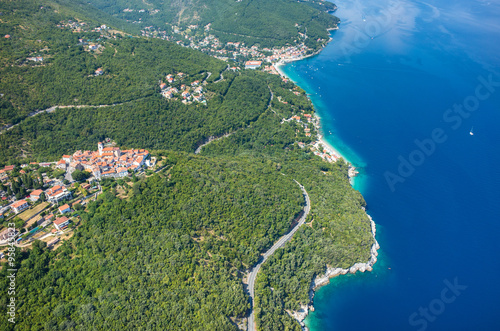 Wallpaper Mural Aerial view on the bay Italy Torontodigital.ca