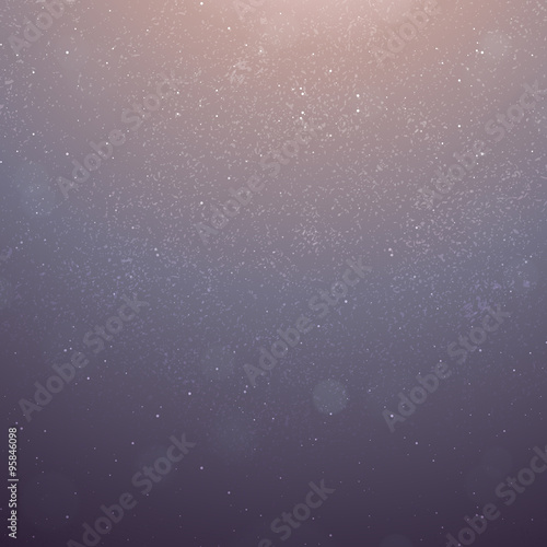 Vector Abstract Background with Particles in the Sunlight