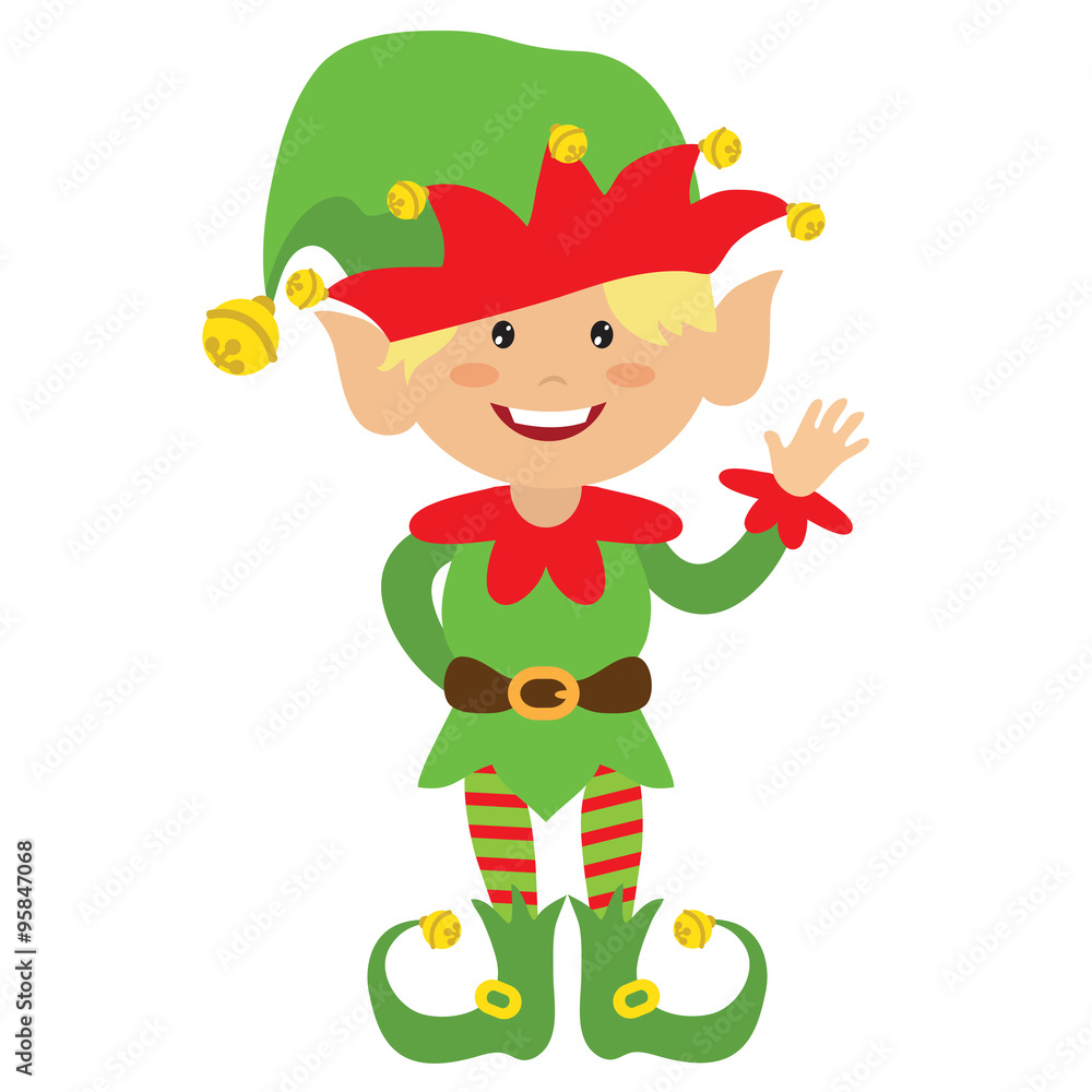 Christmas elf vector illustration
Christmas elf vector illustration