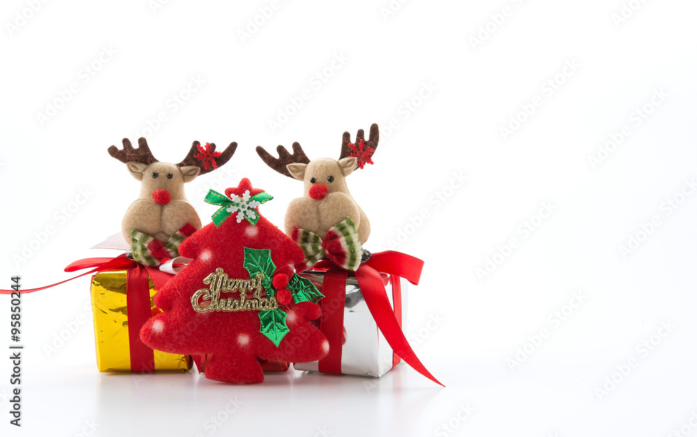  christmas tree and gift box