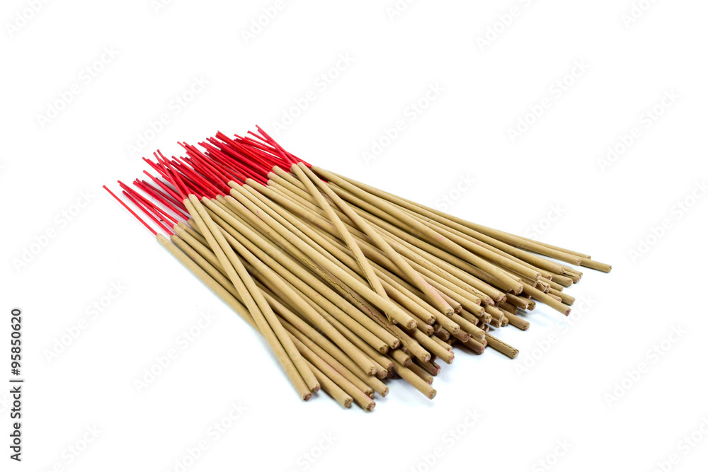 incense stick on white background isolated incense stick on white background isolated