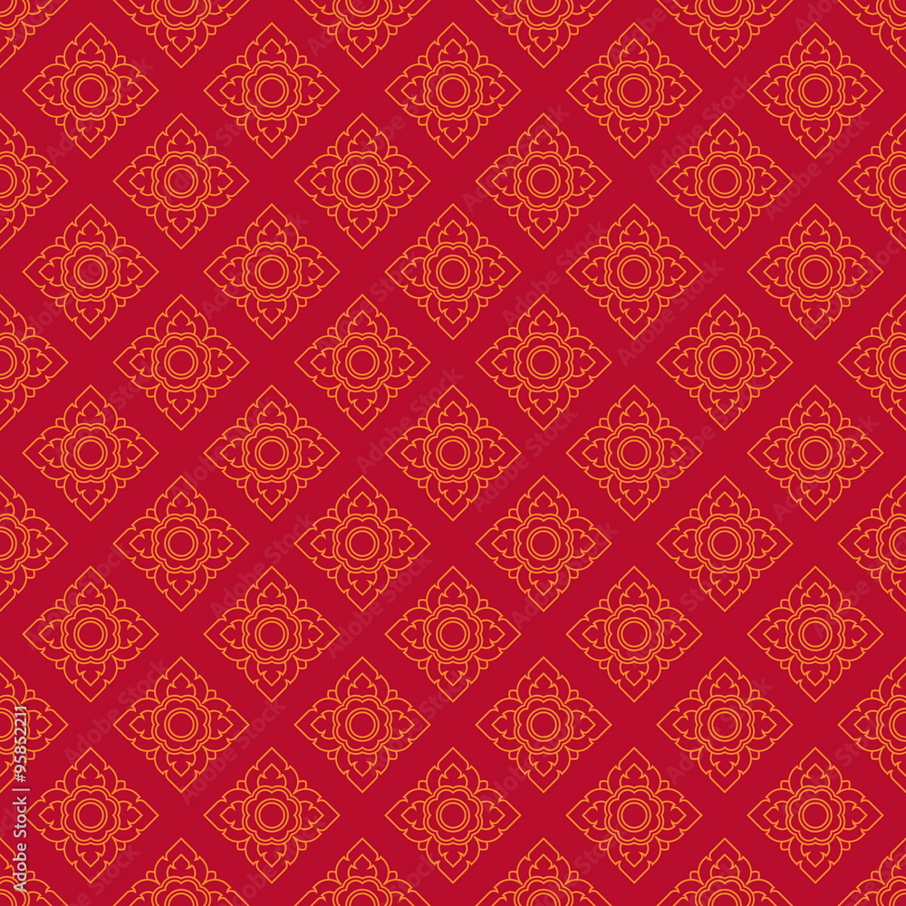 Thai pattern in wall painting,Laithai Thai pattern in wall painting,Laithai