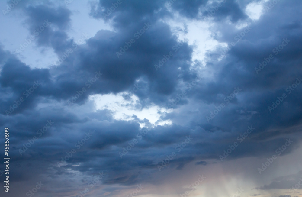 cloud and rain