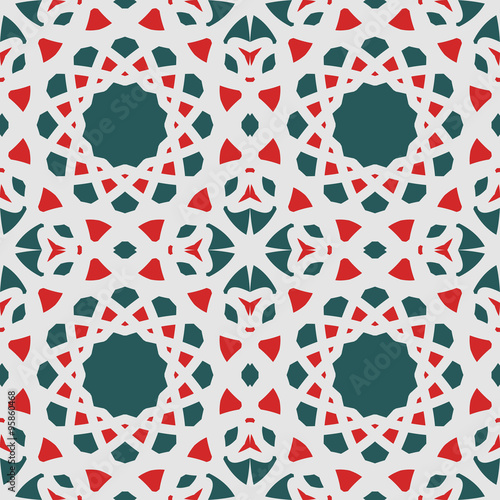 Abstract vector mosaic pattern