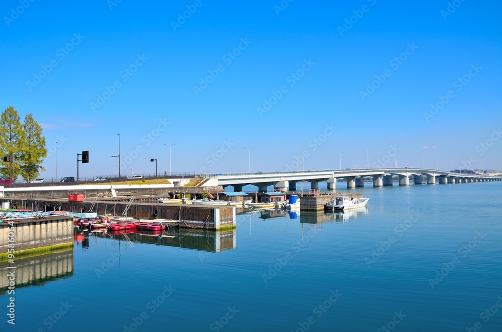 Obraz premium 近江大橋