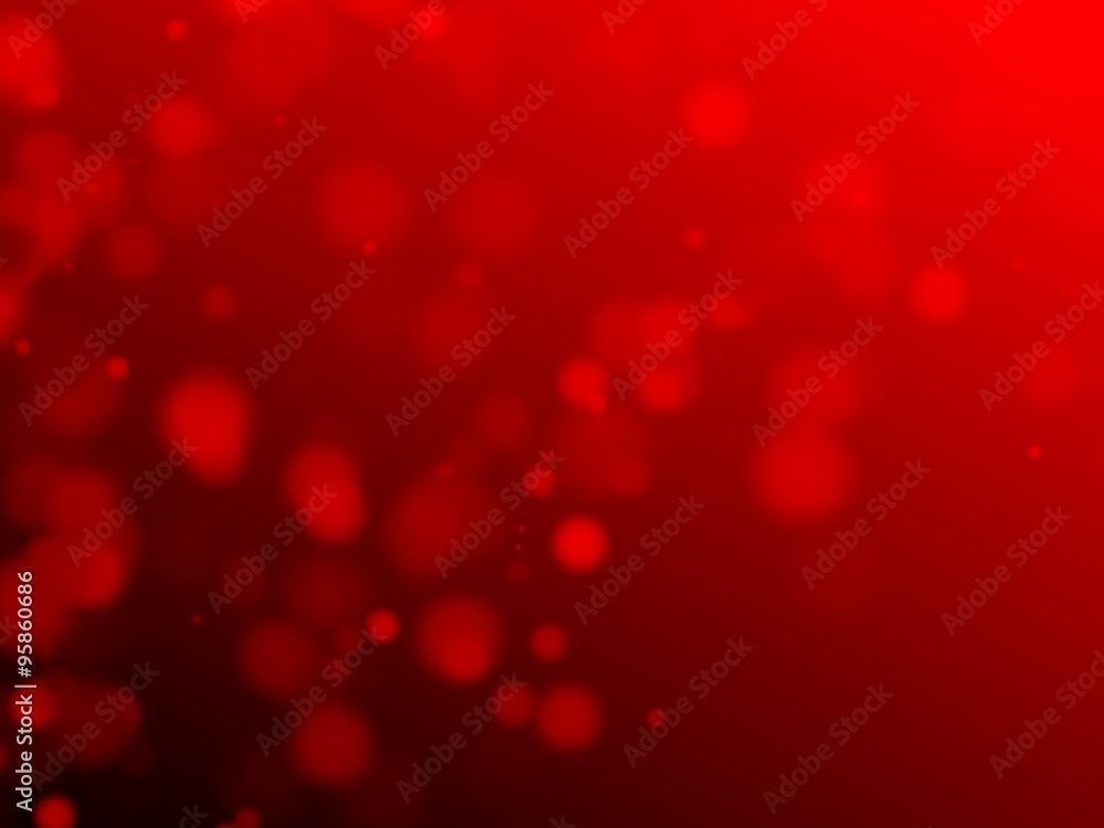 Red Blurred Round Sparkles Background Red Blurred Round Sparkles Background