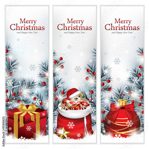 Trendy Christmas banners