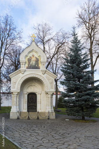 The tomb of Prince Pozharsky at Spaso Efimievskom monastery in Suzdal, built 1885. Golden Ring Russia Travel