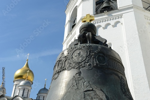 The Tsar bell is a monument of Russian foundry art of XVIII century photo