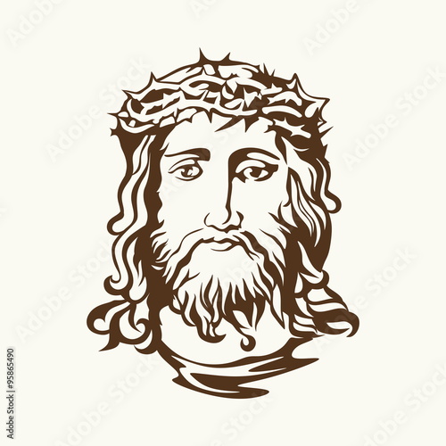 Fototapeta Naklejka Na Ścianę i Meble -  Face of Jesus