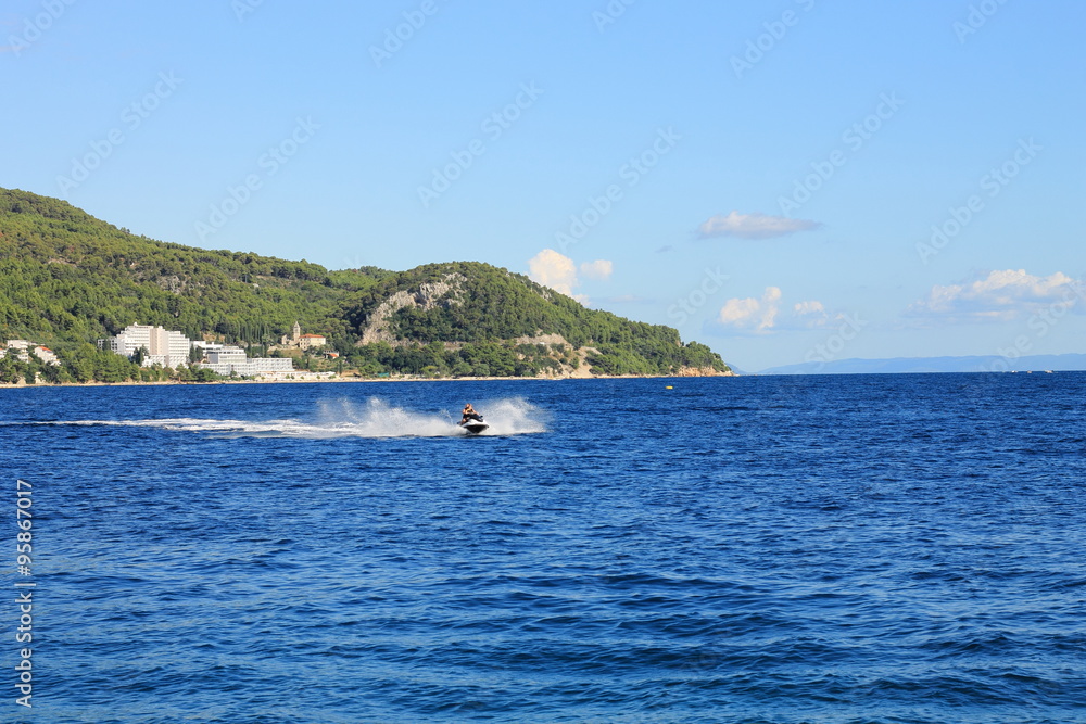 Coast of the Adriatic Sea,Croatia
