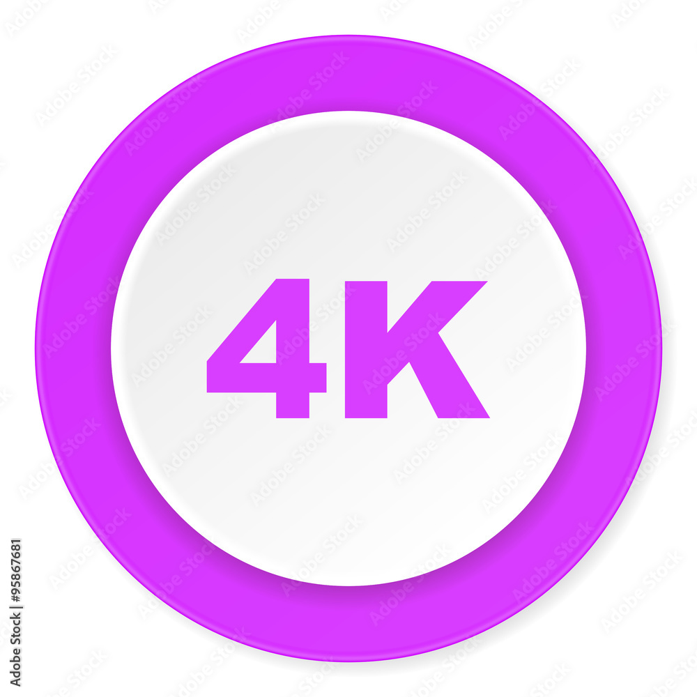 4k violet pink circle 3d modern flat design icon on white background 4k violet pink circle 3d modern flat design icon on white background