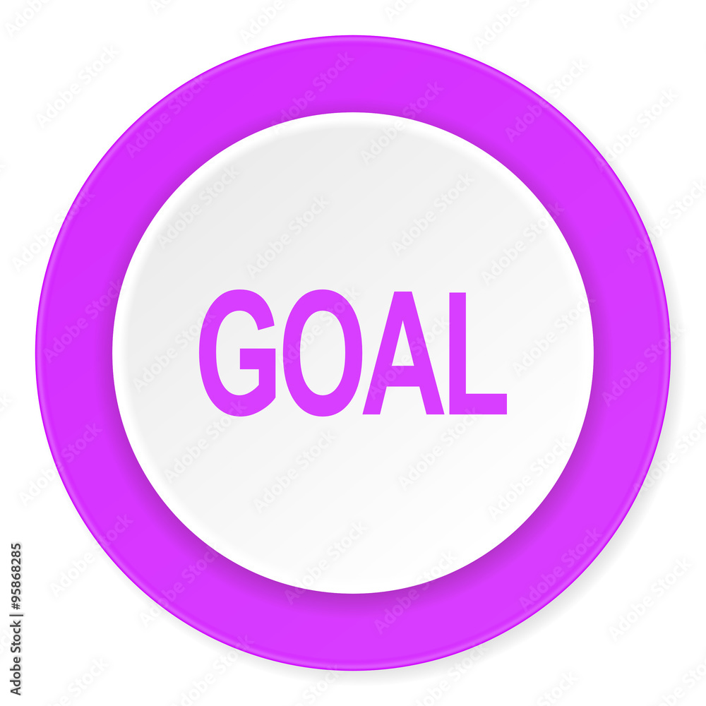 goal violet pink circle 3d modern flat design icon on white background goal violet pink circle 3d modern flat design icon on white background