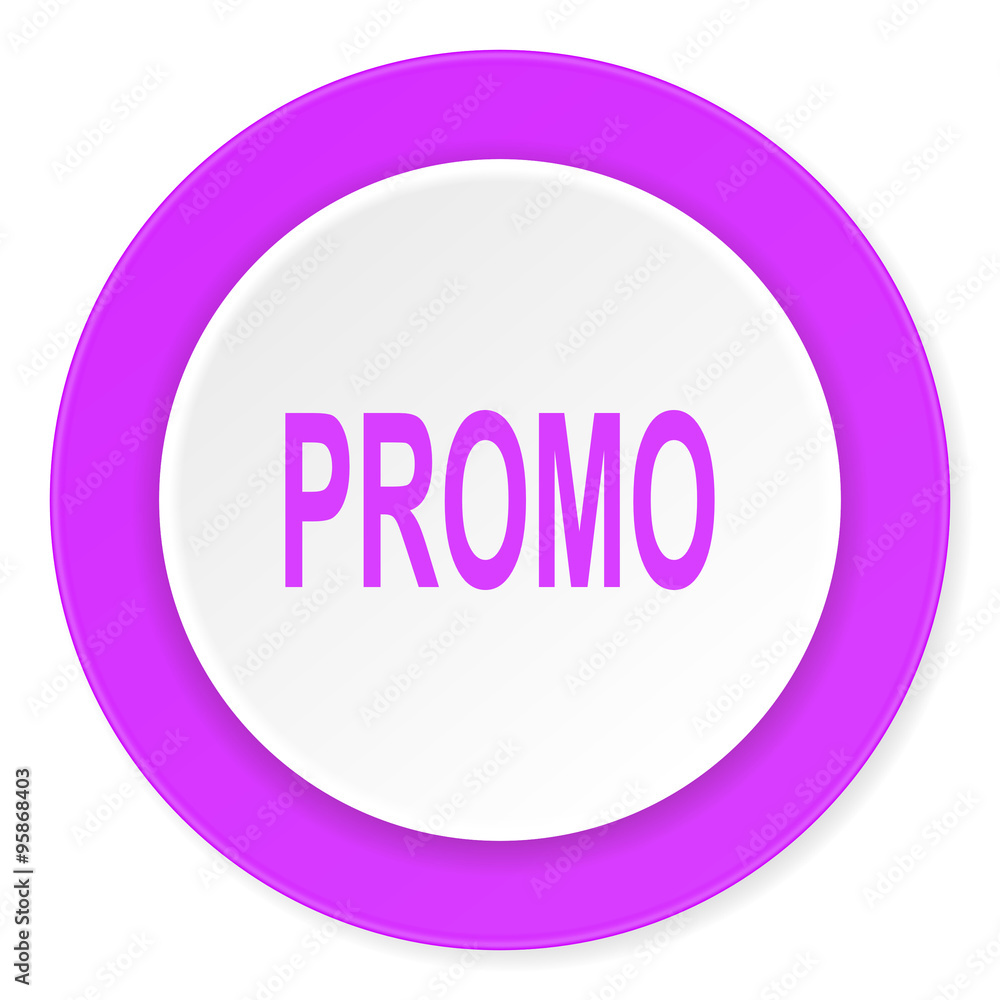 promo violet pink circle 3d modern flat design icon on white background promo violet pink circle 3d modern flat design icon on white background